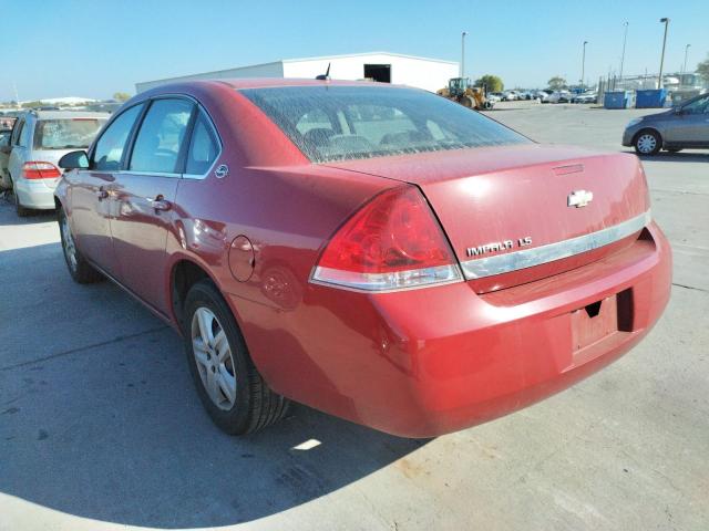 Photo 3 from auction – 2008 CHEVROLET IMPALA LS with VIN 2G1WB58N181309275