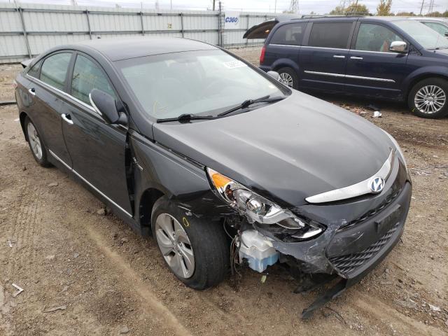 HYUNDAI SONATA HYB 2013 with VIN KMHEC4A45DA085208 - Photo from auction