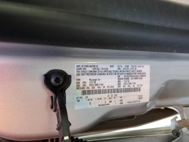 Photo 10 from auction – 2016 FORD C-MAX SE with VIN 1FADP5AU4GL106509