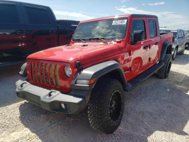 Photo 2 from auction – 2020 JEEP GLADIATOR with VIN 1C6HJTAG5LL128502