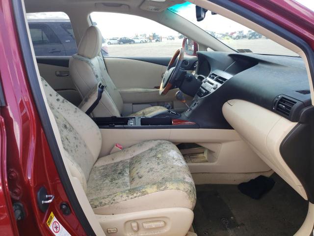 Photo 5 from auction – 2010 LEXUS RX 350 with VIN 2T2BK1BA6AC038379