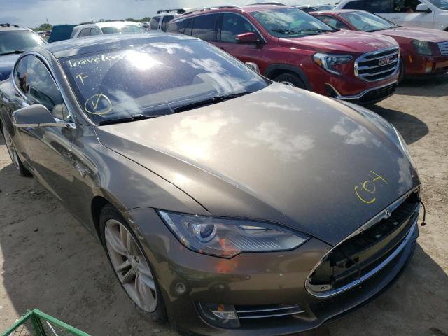 TESLA MODEL S 2015 with VIN 5YJSA1E29FF118211 - Photo from auction