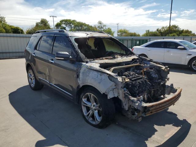 FORD EXPLORER L 2015 with VIN 1FM5K7F81FGB30743 - Photo from auction