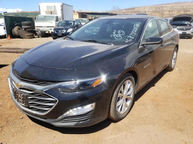 Photo 2 from auction – 2020 CHEVROLET MALIBU LT with VIN 1G1ZD5ST2LF042289