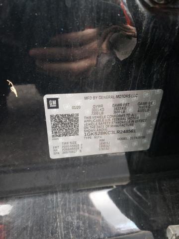 Photo 10 from auction – 2020 GMC YUKON SLT with VIN 1GKS2BKC3LR248561
