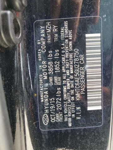Photo 10 from auction – 2016 HYUNDAI VELOSTER T with VIN KMHTC6AE5GU278750