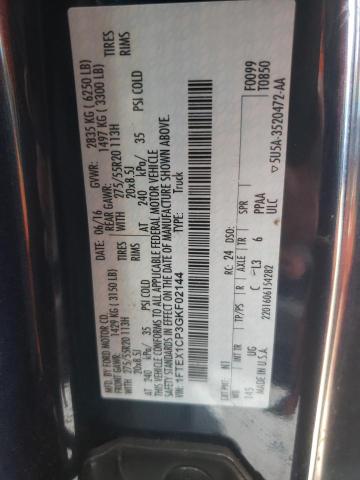 Photo 10 from auction – 2016 FORD F150 SUPER with VIN 1FTEX1CP3GKF02144