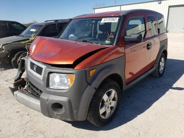 Photo 2 from auction – 2005 HONDA ELEMENT EX with VIN 5J6YH28635L024857