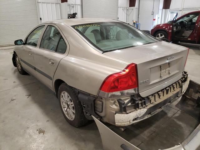 Photo 3 from auction – 2004 VOLVO S60 with VIN YV1RS61TX42357736