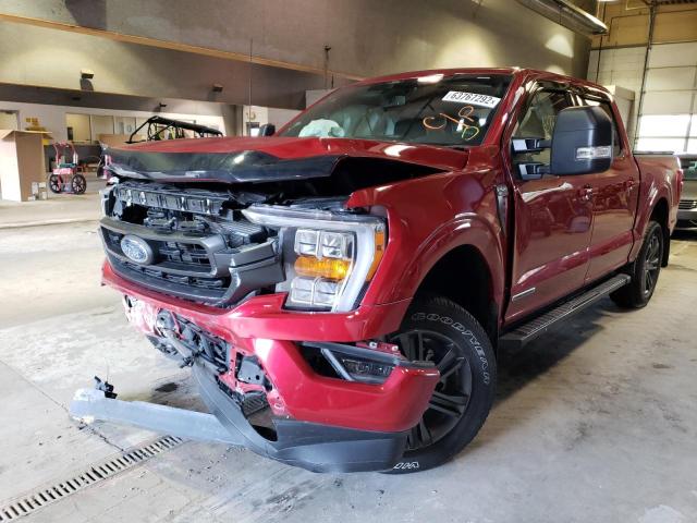 Photo 2 from auction – 2022 FORD F150 SUPER with VIN 1FTFW1ED2NFA88337