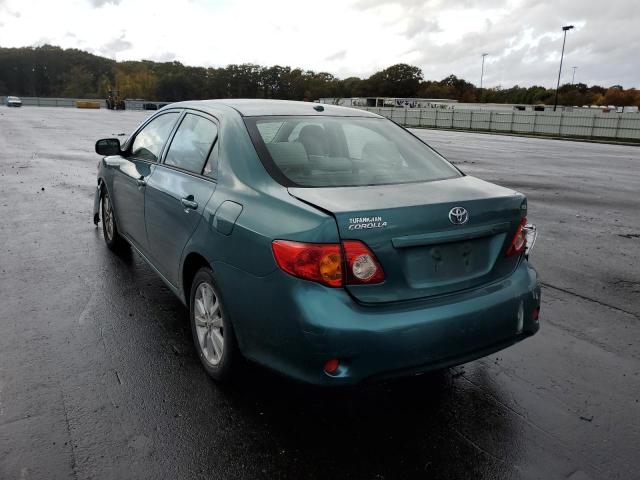 Photo 3 from auction – 2009 TOYOTA COROLA with VIN JTDBL40E19J038346