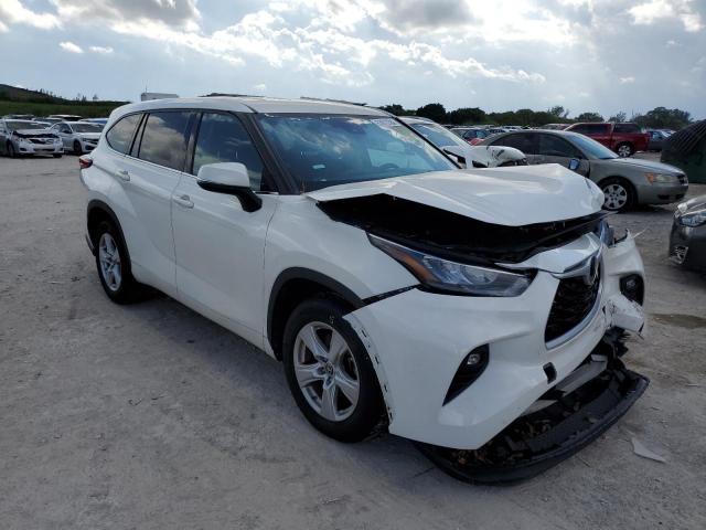 TOYOTA HIGHLANDER 2020 с VIN 5TDZZRAH0LS000460 - Фото с аукциона