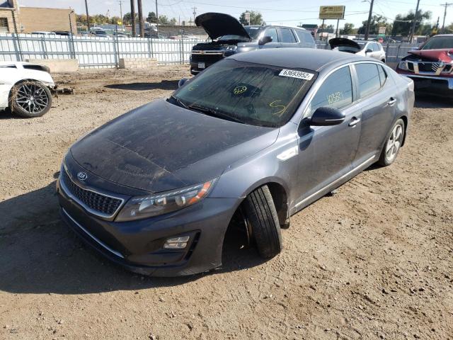 Photo 2 from auction – 2015 KIA OPTIMA HYB with VIN KNAGN4AD6F5083452