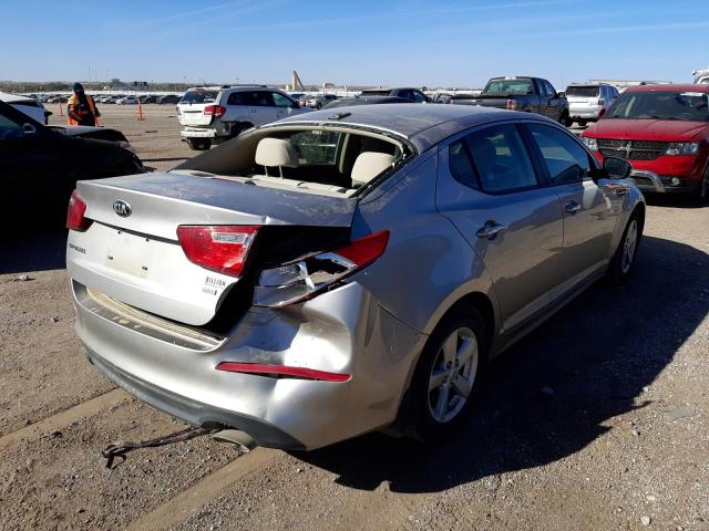 Photo 4 from auction – 2014 KIA OPTIMA LX with VIN KNAGM4A7XE5490668