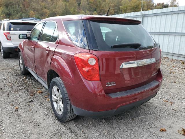 Photo 3 from auction – 2010 CHEVROLET EQUINOX LS with VIN 2CNALBEWXA6330155