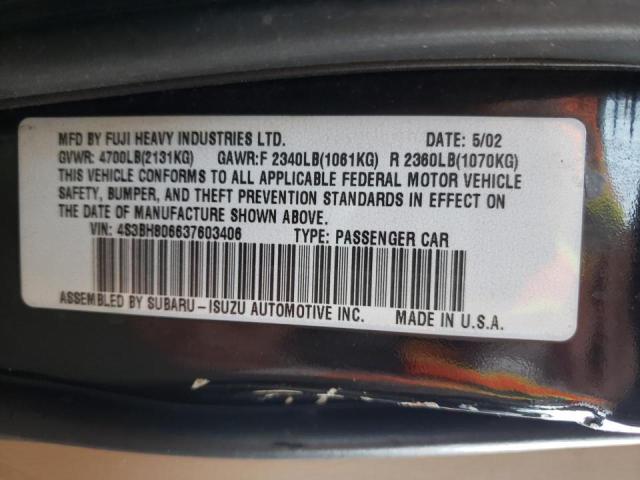 Photo 10 from auction – 2003 SUBARU LEGACY OUT with VIN 4S3BH806637603406