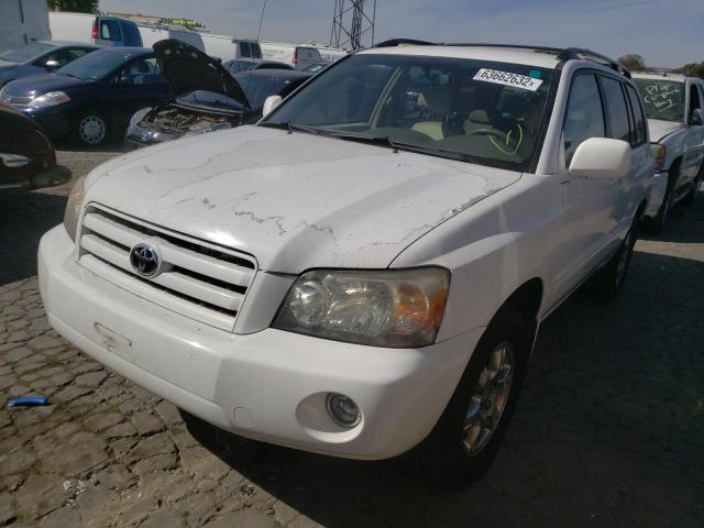 Photo 2 from auction – 2005 TOYOTA HIGHLANDER with VIN JTEGP21A950071830