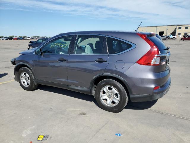 Photo 2 from auction – 2016 HONDA CR-V LX with VIN 2HKRM3H37GH570103