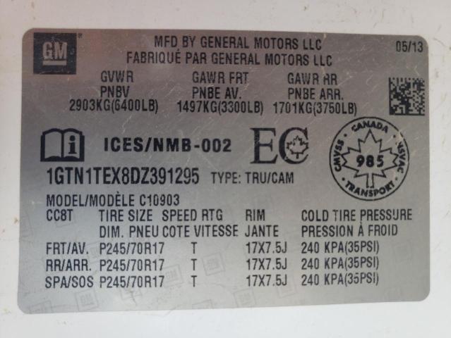 Photo 10 from auction – 2013 GMC SIERRA C15 with VIN 1GTN1TEX8DZ391295