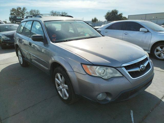 SUBARU OUTBACK 2. 2008 z numerem VIN 4S4BP61CX87335376 - Zdjęcie z aukcji