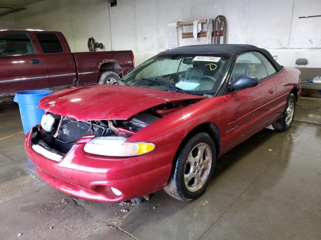 Photo 2 from auction – 2000 CHRYSLER SEBRING JX with VIN 3C3EL55H6YT262701
