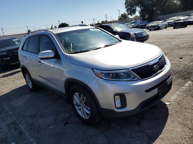 KIA SORENTO LX 2015 with VIN 5XYKT3A65FG630135 - Photo from auction