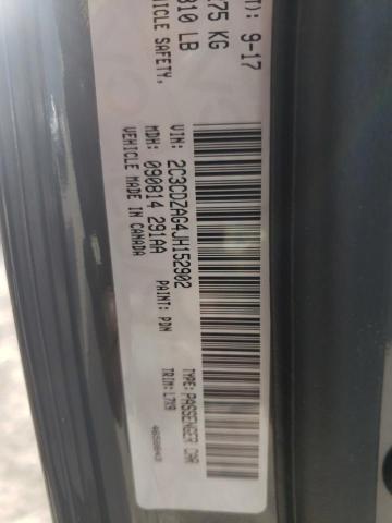 Photo 10 from auction – 2018 DODGE CHALLENGER with VIN 2C3CDZAG4JH152902