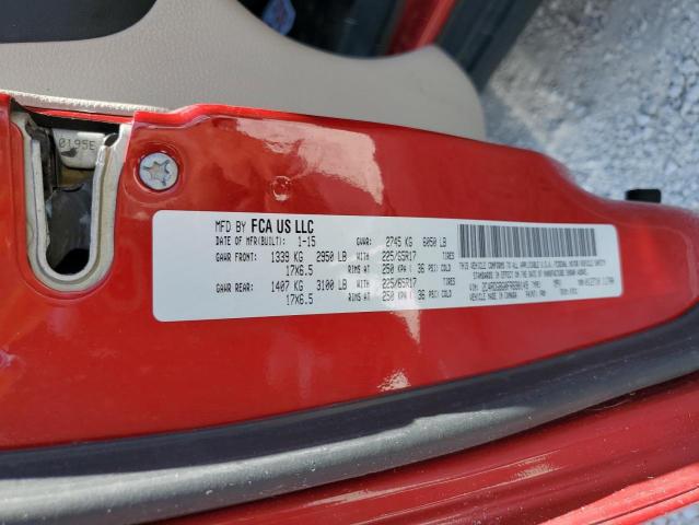 Photo 10 from auction – 2015 DODGE GRAND CARA with VIN 2C4RDGBG0FR690149