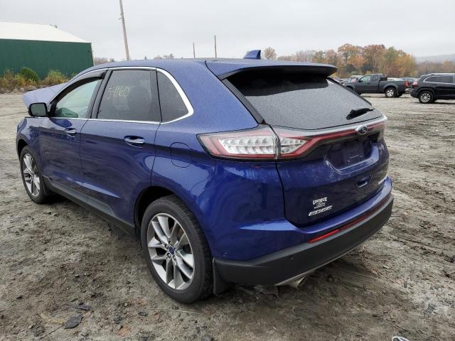Photo 3 from auction – 2015 FORD EDGE TITAN with VIN 2FMPK4K80FBC01192