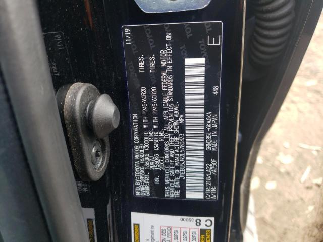 Photo 10 from auction – 2020 TOYOTA 4RUNNER SR with VIN JTEBU5JR2L5780433