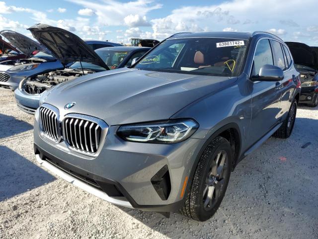 Photo 2 from auction – 2023 BMW X3 SDRIVE3 with VIN 5UX43DP06P9N86892