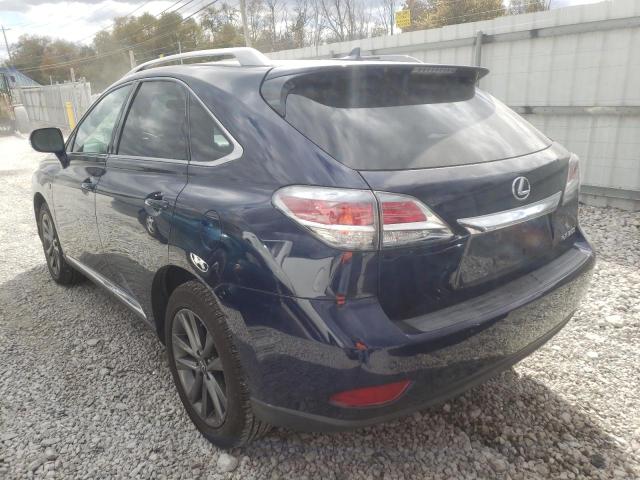 Photo 3 from auction – 2013 LEXUS RX 350 BAS with VIN 2T2BK1BA7DC197836
