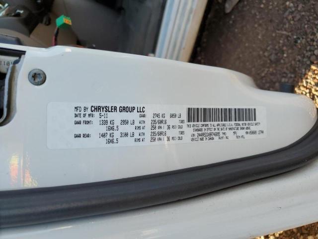 Photo 10 from auction – 2011 CHRYSLER TOWN & COU with VIN 2A4RR5DGXBR746895