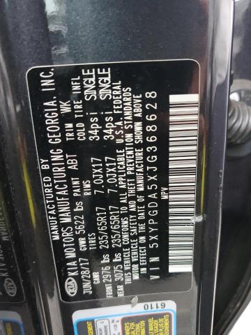 Photo 10 from auction – 2018 KIA SORENTO LX with VIN 5XYPGDA5XJG368628