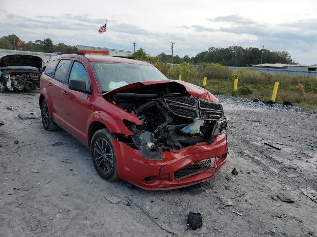 DODGE JOURNEY SE 2018 with VIN 3C4PDCAB4JT195920 - Photo from auction