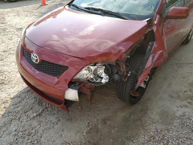 Photo 9 from auction – 2009 TOYOTA COROLLA BA with VIN JTDBL40E59J015152