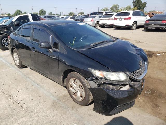 HONDA CIVIC LX 2013 with VIN 19XFB2F55DE274875 - Photo from auction