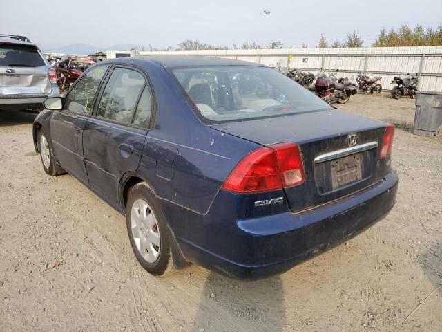 Photo 3 from auction – 2002 HONDA CIVIC EX with VIN JHMES26702S000926
