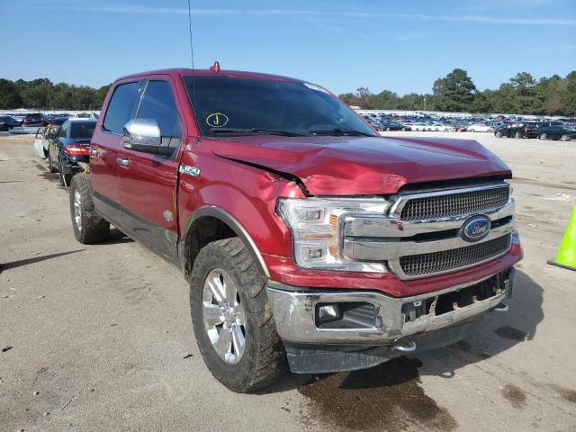FORD F150 SUPER 2019 with VIN 1FTEW1E5XKFA85119 - Photo from auction