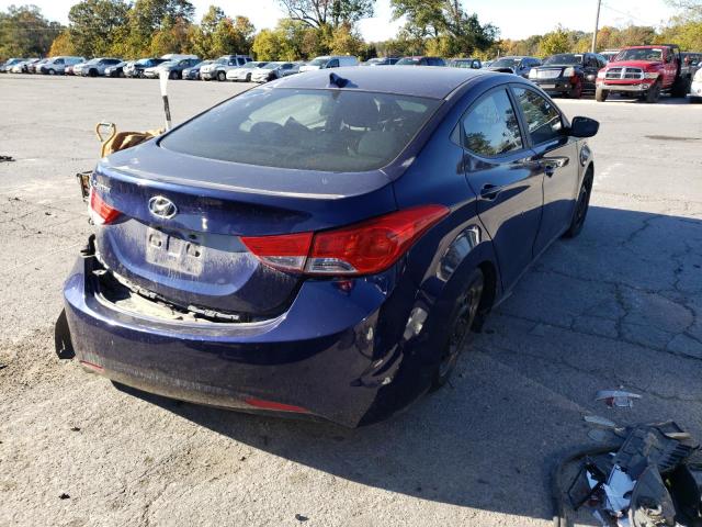Photo 4 from auction – 2012 HYUNDAI ELANTRA GL with VIN 5NPDH4AE1CH091430