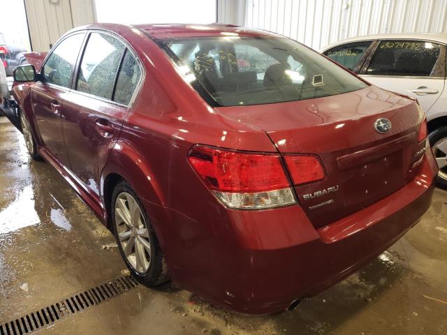 Photo 3 from auction – 2013 SUBARU LEGACY 2.5 with VIN 4S3BMCG66D3039043