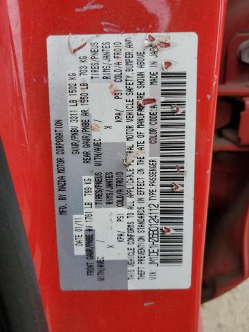 Photo 10 from auction – 2011 MAZDA 2 with VIN JM1DE1HZ6B0124112