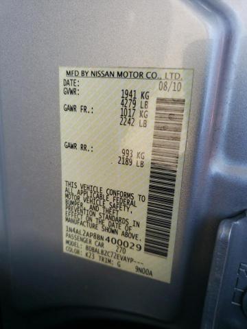 Photo 10 from auction – 2011 NISSAN ALTIMA BAS with VIN 1N4AL2AP8BN400029