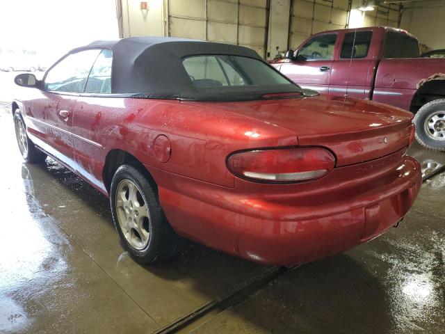 Photo 3 from auction – 2000 CHRYSLER SEBRING JX with VIN 3C3EL55H6YT262701