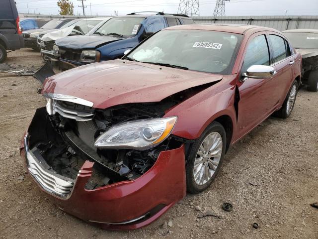 Photo 2 from auction – 2012 CHRYSLER 200 LIMITE with VIN 1C3CCBCG7CN120365