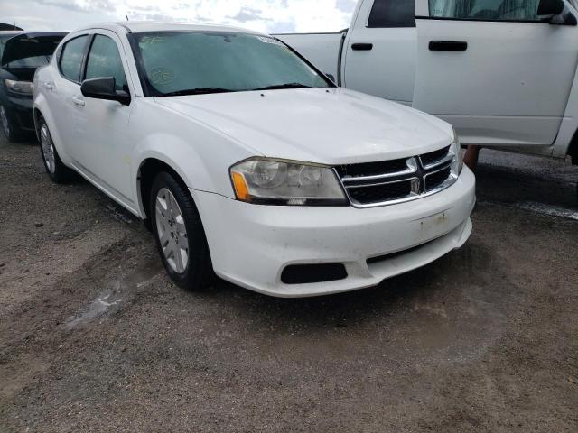 DODGE AVENGER SE 2014 with VIN 1C3CDZAB5EN201798 - Photo from auction