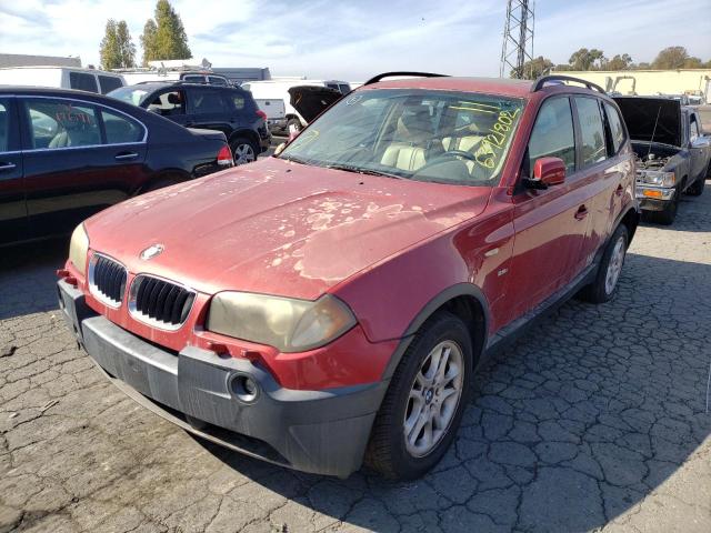 Photo 2 from auction – 2004 BMW X3 2.5I with VIN WBXPA73434WC44754