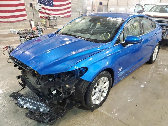 Photo 2 from auction – 2020 FORD FUSION SE with VIN 3FA6P0HD4LR170191