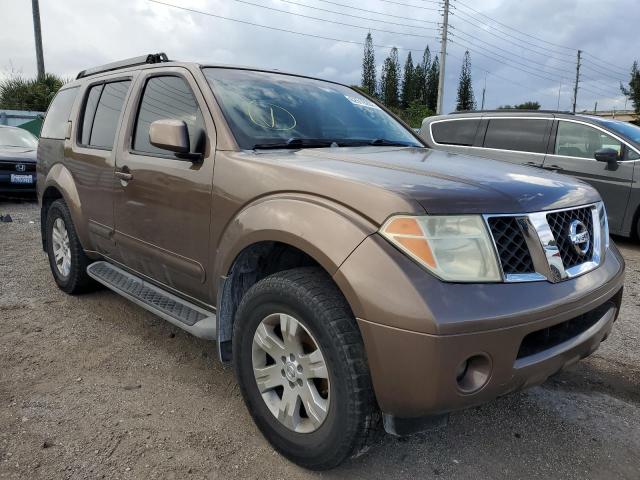 NISSAN PATHFINDER 2005 with VIN 5N1AR18U95C718705 - Photo from auction