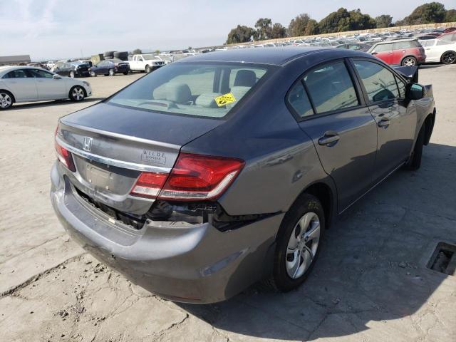 Photo 4 from auction – 2013 HONDA CIVIC LX with VIN 19XFB2F52DE096424